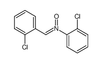 C-(2-chlorophenyl)-N-(2-chlorophenyl)nitrone结构式
