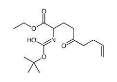 (S)-ethyl 2-(tert-butoxycarbonylamino)-5-oxonon-8-enoate picture