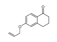 6-prop-2-enoxy-3,4-dihydro-2H-naphthalen-1-one结构式