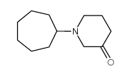 1-CYCLOHEPTYL-PIPERIDIN-3-ONE Structure