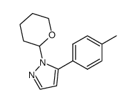 1-(tetrahydro-2H-pyran-2-yl)-5-(p-tolyl)-1H-pyrazole Structure