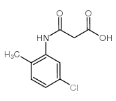 3-(5-chloro-2-methylanilino)-3-oxopropanoic acid Structure