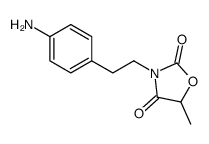 3-(4-AMINOPHENETHYL)-5-METHYLOXAZOLIDINE-2,4-DIONE结构式