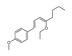 1-(4-ethoxyocta-1,3-dienyl)-4-methoxybenzene结构式