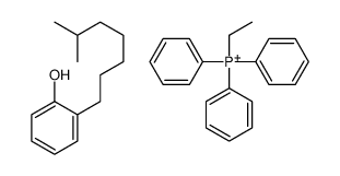 ethyltriphenylphosphonium, salt with isooctylphenol (1:1)结构式