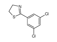 2-(3,5-dichlorophenyl)-4,5-dihydro-1,3-thiazole结构式