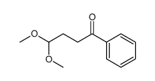 4,4-dimethoxy-1-phenylbutan-1-one Structure