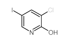 3-氯-5-碘吡啶-2-醇结构式