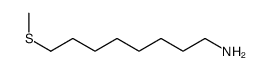 8-methylsulfanyloctan-1-amine Structure