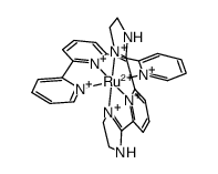 [Ru(2,6-bis(2-imidazoline-2-yl)pyridine)(2,2':6',2''-terpyridine)](2+)结构式