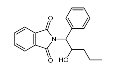 erythro-1-phenyl-1-phthalimido-2-pentanol Structure