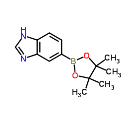 5-(4,4,5,5-Tetramethyl-1,3,2-dioxaborolan-2-yl)-1H-benzo[d]imidazole picture