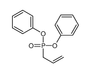 [phenoxy(prop-2-enyl)phosphoryl]oxybenzene Structure