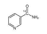 pyridine-3-carboxamide结构式