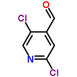 2,5-Dichloroisonicotinaldehyde Structure
