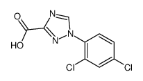 1-(2,4-dichlorophenyl)-1,2,4-triazole-3-carboxylic acid Structure