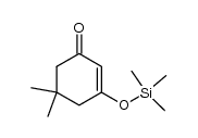 5,5-dimethyl-3-[(trimethylsilyl)oxy]cyclohex-2-en-one结构式