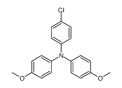 N-(4-chlorophenyl)-4-methoxy-N-(4-methoxyphenyl)aniline Structure