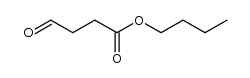 4-oxo-butyric acid butyl ester结构式