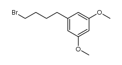 4-(3,5-dimethoxyphenyl)-1-bromobutane Structure