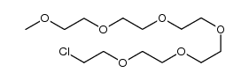 methyl hexaethylene glycol chloride Structure