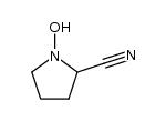 2-cyano-1-hydroxypyrrolidine结构式