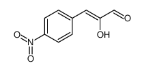 2-hydroxy-3-(4-nitrophenyl)prop-2-enal Structure