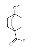 Bicyclo[2.2.2]octane-1-carbonyl fluoride, 4-methoxy- (9CI) structure