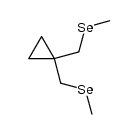 1,1-bis(methylselenomethyl)cyclopropane Structure