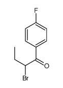 2-Bromo-1-(4-fluorophenyl)-1-butanone structure