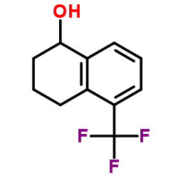 5-(Trifluoromethyl)-1,2,3,4-tetrahydro-1-naphthalenol Structure