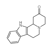 Indolo[2,3-a]quinolizin-2(1H)-one, 3,4,6,7,12,12b-hexahydro-结构式