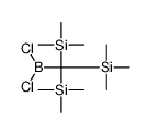 [dichloroboranyl-bis(trimethylsilyl)methyl]-trimethylsilane结构式