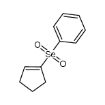 cyclopent-1-enyl phenyl selenone Structure