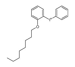 (2-octoxyphenyl)-phenyliodanium Structure