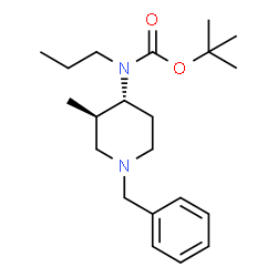 tert-Butyl ((3R,4R)-1-benzyl-3-Methylpiperidin-4-yl)(propyl)carbamate picture