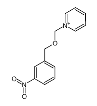 m-Nitrobenzyloxymethylpyridinium结构式