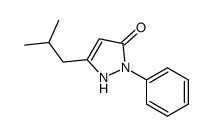 3-isobutyl-1-phenyl-1H-pyrazol-5-ol picture