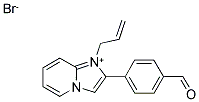 1-ALLYL-2-(4-FORMYLPHENYL)IMIDAZO[1,2-A]PYRIDIN-1-IUM Structure