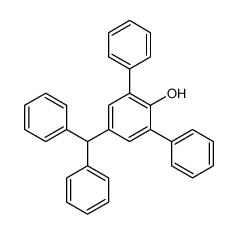 4-benzhydryl-2,6-diphenylphenol Structure