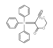 Acetic acid,2-cyano-2-(triphenylphosphoranylidene)-, ethyl ester picture