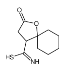 2-oxo-1-oxaspiro[4.5]decane-4-carbothioamide结构式