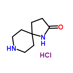 1,8-Diazaspiro[4.5]decan-2-one hydrochloride Structure