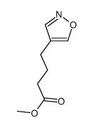 4-Isoxazolebutanoicacid,methylester(9CI) Structure