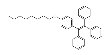 1,1,2-triphenyl-2-(p-octyloxyphenyl)ethylene Structure