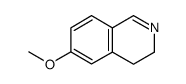 6-methoxy-3,4-dihydro-isoquinoline Structure