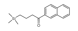 γ-(trimethylsilyl)butyro-2-naphthone结构式