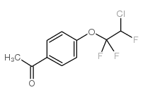 4'-(2-CHLORO-1,1,2-TRIFLUOROETHOXY)ACETOPHENONE Structure