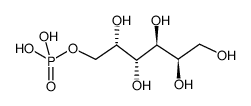 galactitol 1-phosphate Structure