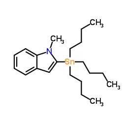 1-Methyl-2-(tributylstannyl)-1H-indole picture